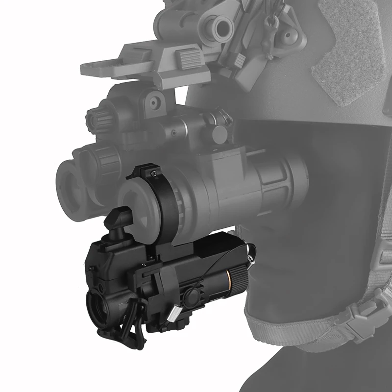 Modelo de visión nocturna versión de fusión térmica Compatible con casco táctico rápido NVG PVS14/15/18/31 GPNVG-18 equipo Binocular - imagen 3