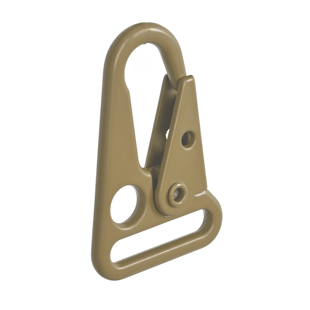 2 uds HK tipo 1 "pulgadas gancho a presión Sling Clash Stud Clips correa de Rifle pistola punto de fijación mosquetón hebilla accesorios de caza - imagen 4