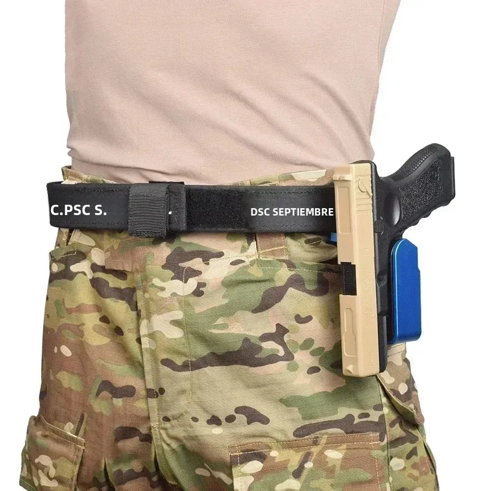 SINAIRSOFT IPSC USPSA IDPA S-2 bloque de inserción de funda profesional de aluminio para mano derecha para Glock 1911 STI Cz cinturón táctico de caza - imagen 4