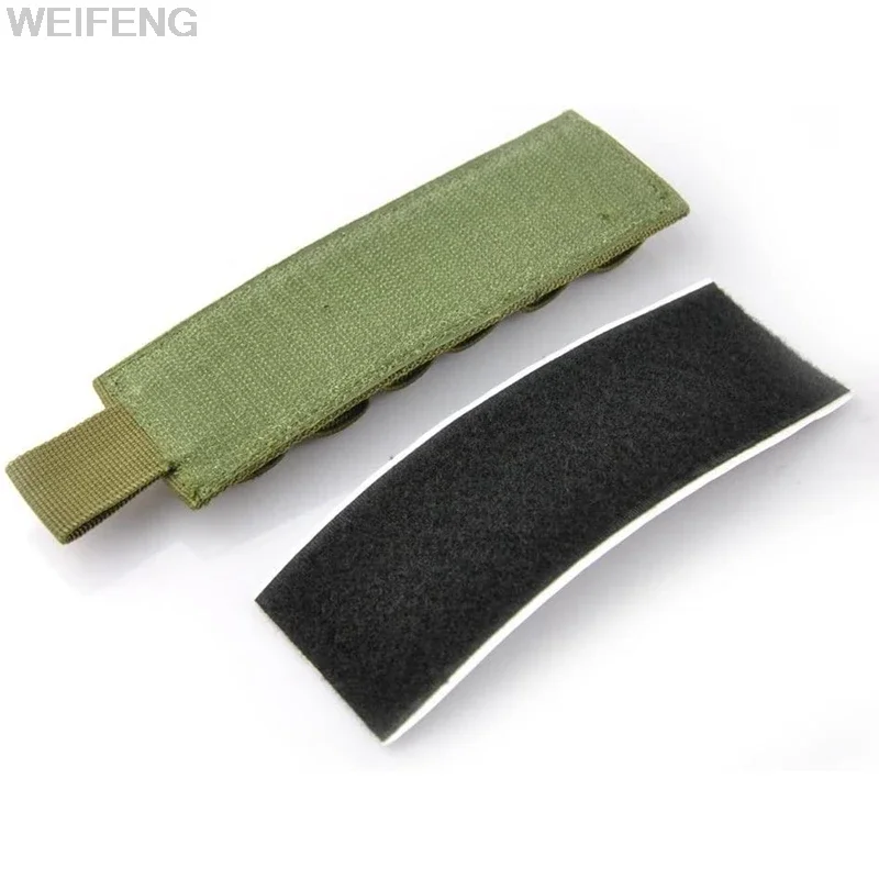 Bolsa táctica de 6 balas, soporte de carcasa de culata de cartucho 12/20GA, gancho mágico y bucle, soporte para cartucho de bala, tiro de caza - imagen 3