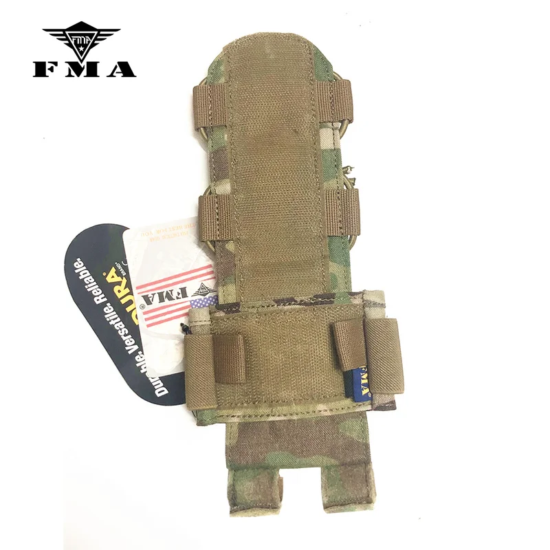 Bolsa táctica para exteriores FMA MK2, funda para batería, Multicam para casco, casco Airsoft, funda para bolsas de batería - imagen 4