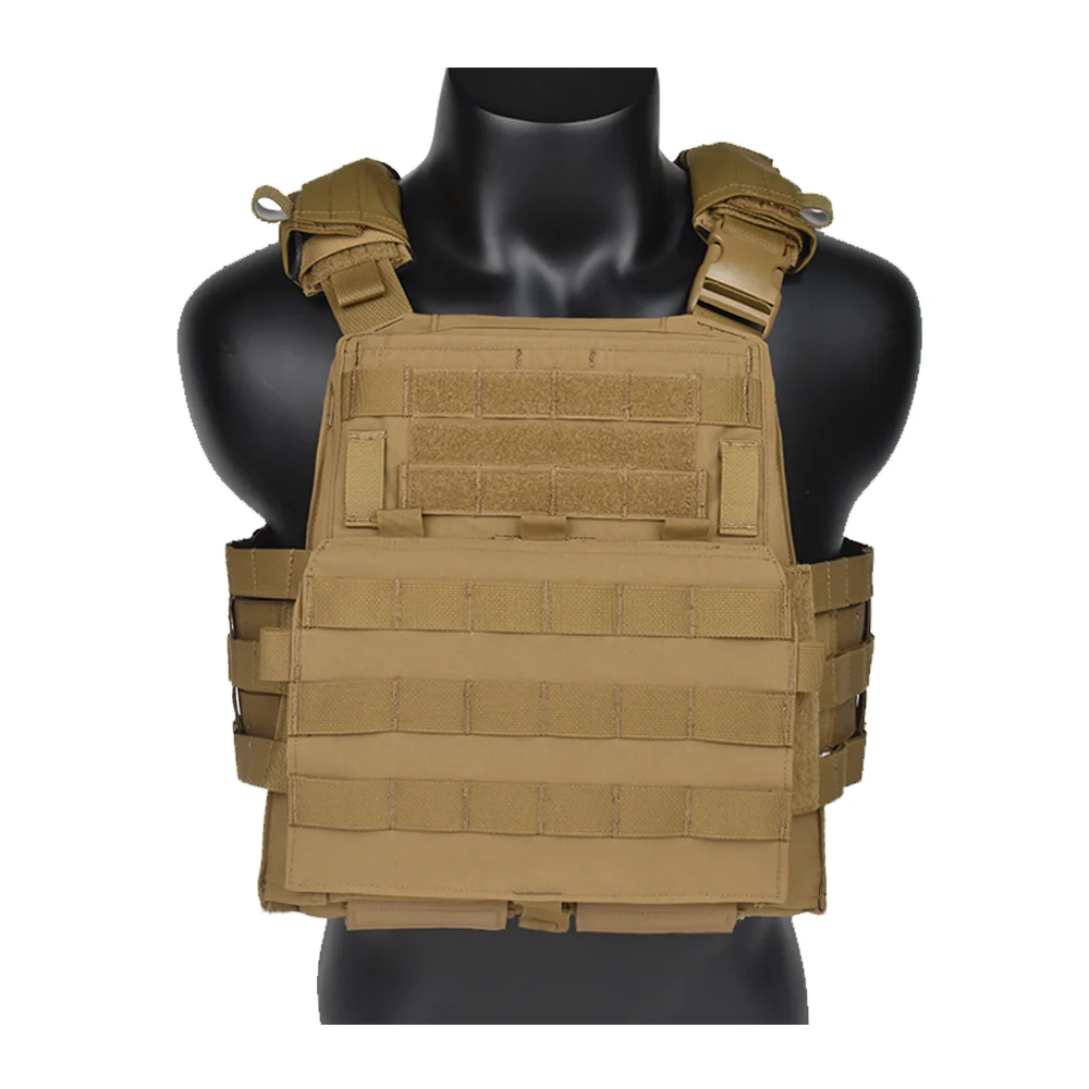 AVS MBAV-Chaleco táctico Airsoft, conjunto portador de placa, Modular adaptable, liberación rápida, cómodo chaleco de entrenamiento MOLLE para caza ﻿ - imagen 5