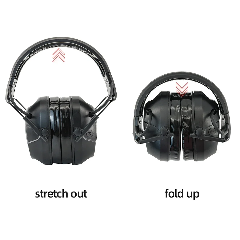 Auriculares tácticos G500, cascos electrónicos por encima de la oreja, con cancelación de ruido, para tiro y caza, Airsoft, Bluetooth, TAC-SKY - imagen 3