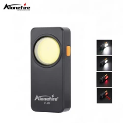 Alonefire PL600 Linterna táctica recargable USB LED emergencia