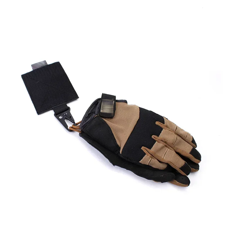 Gancho para guantes mosquetón táctico hebilla multifunción táctica llavero colgador de pecho - imagen 5