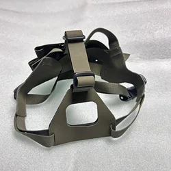 Plataforma NVG de montaje en cabeza de tornillo bajo, ligera y táctica, ajuste ajustable, envoltura completa, compartimento de almacenamiento trasero