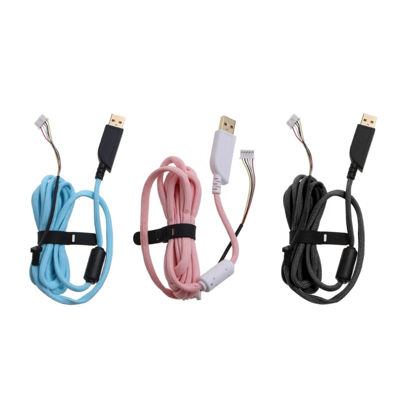 Cable ratón USB 2 metros, Cable ratón para ZOWIE EC1-A EC1-B FK1, pieza repuesto para ratón juegos, accesorio - imagen 3