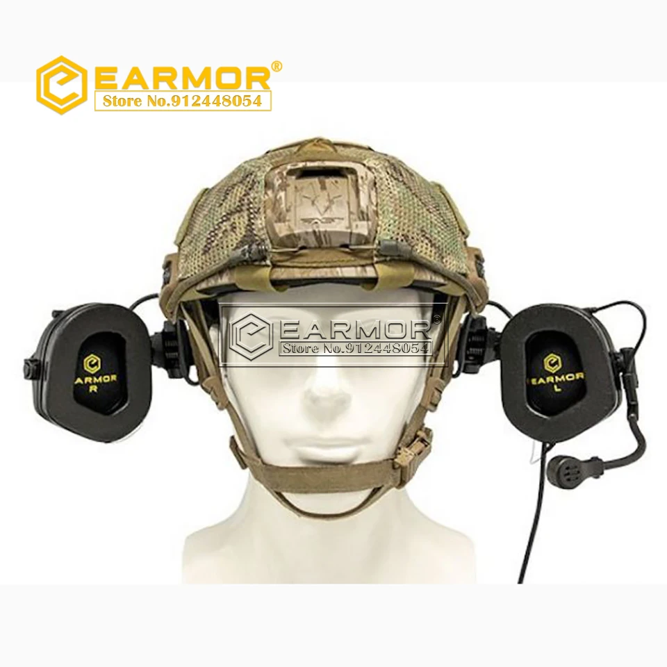 Auriculares tácticos EARMOR M32 MOD4 y M16C Kit de auriculares tácticos para auriculares M31/M32/M31H/M32H - imagen 4