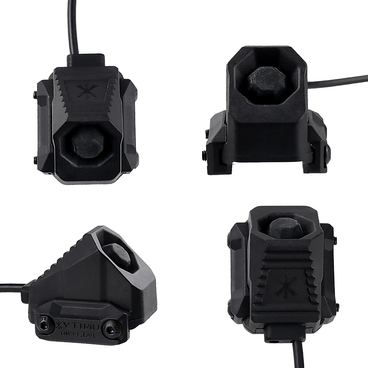 AXON UNITY interruptor de presión remoto táctico Modbutton Surefire M300 M600 2,5 3,5 SF enchufe de grúa apto para riel de 20mm NGAL PEQ 15 láser - imagen 5