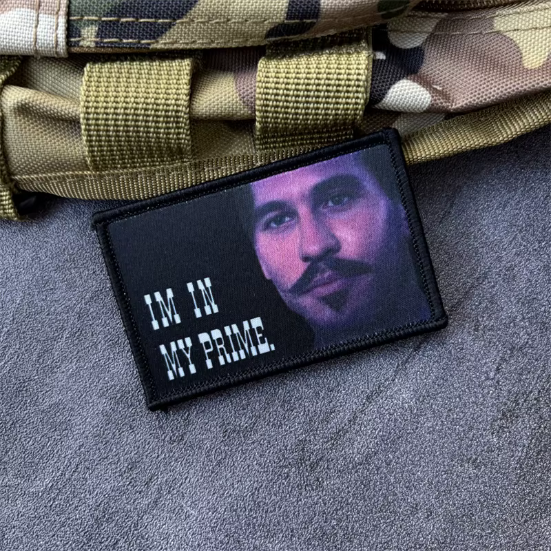Parche táctico moral con velcro y estampado máxima condición - imagen 5