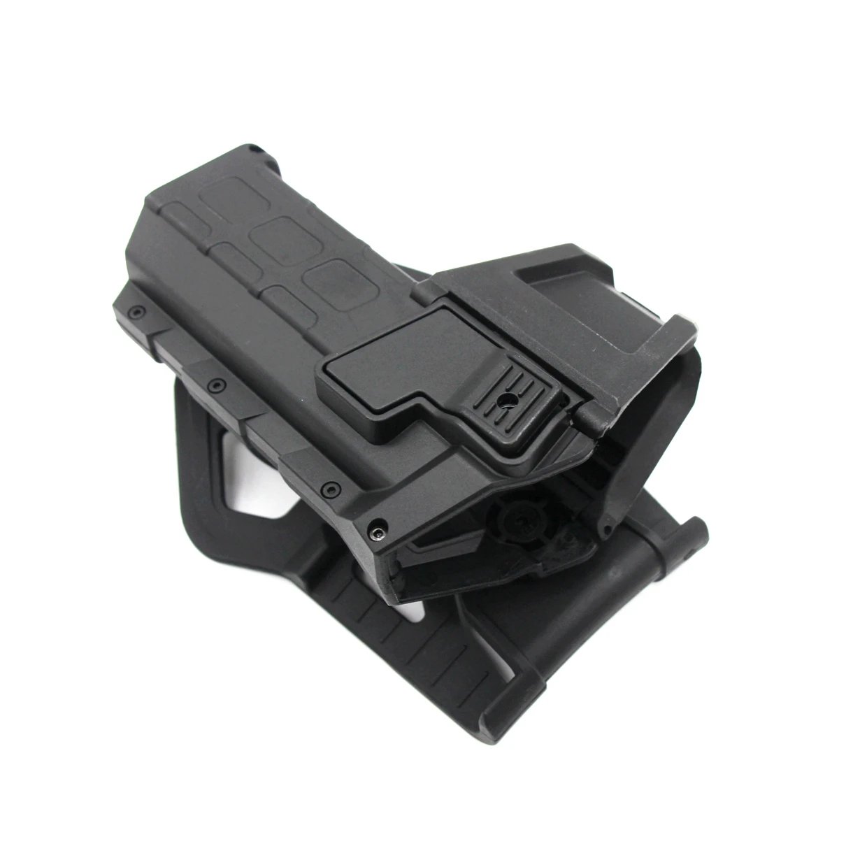 Funda para pistola P320, funda para pistola con bloqueo móvil táctico con linterna, funda para pistola montada con láser para P320 - imagen 5