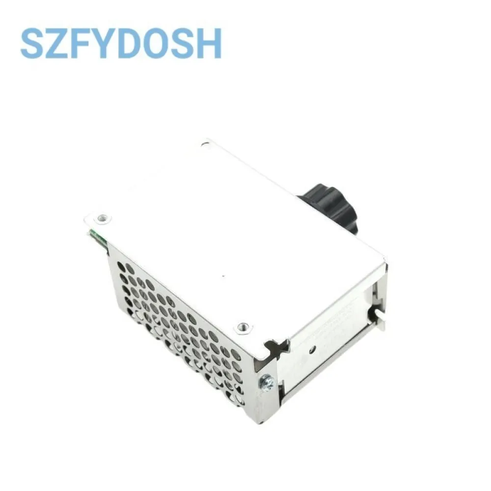   Regulador de voltaje SCR de 4000W CA 220V, atenuador, módulo controlador de velocidad del Motor, potenciómetro ajustable con caja de aluminio - imagen 4