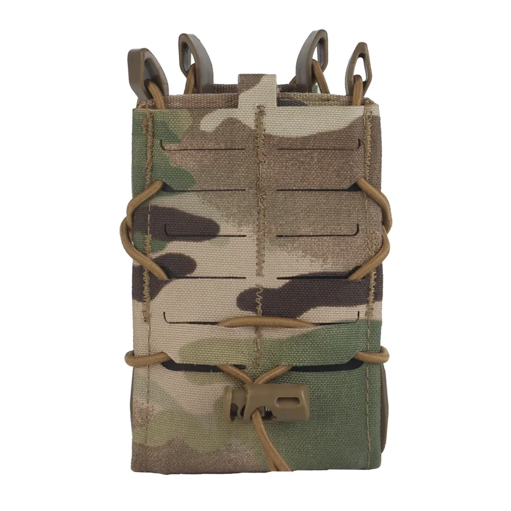 Bolsa Mag rápida de 9mm, 5,56, 7,62, tipo Tigre V2, caza, Rifle de tiro, pistola, soporte Magaizne, cinturón táctico MOLLE ajustable - imagen 4