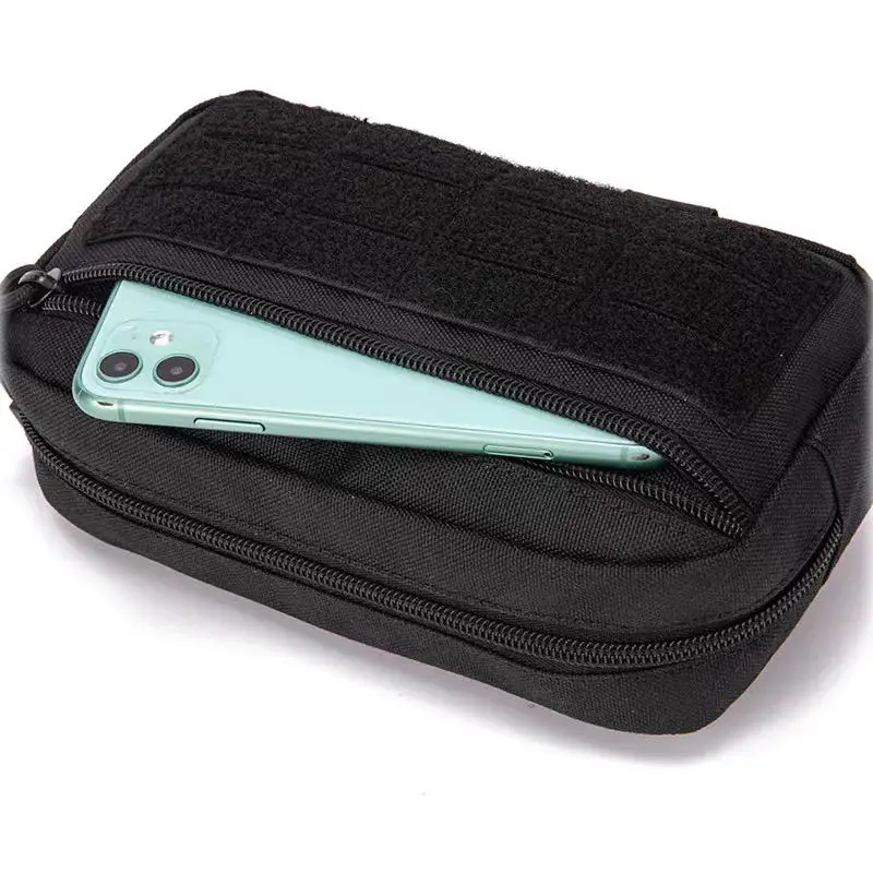 Bolsa táctica Molle EDC, botiquín de primeros auxilios, bolsa para teléfono móvil, riñonera, bolsas de herramientas de utilidad EMT de emergencia, bolsas de caza - imagen 3