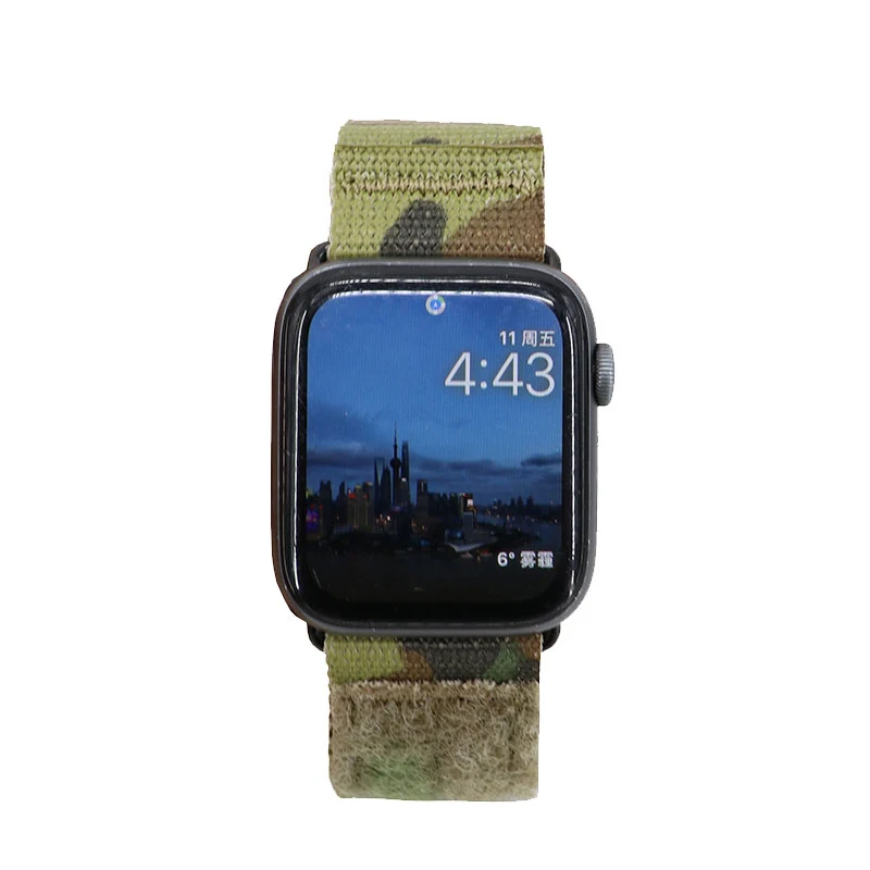 Correa de repuesto para Apple Watch, 42mm, 44mm, Color camuflaje - imagen 4