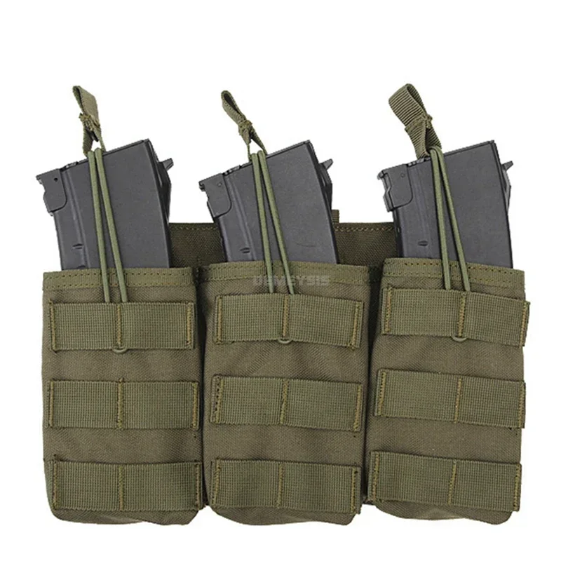 Bolsa táctica para revistas AK M4, bolsa MOLLE para caza al aire libre, riñonera para Rifle - imagen 3