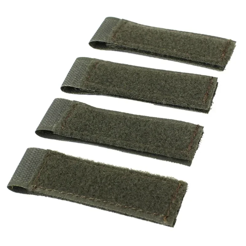 Adaptador de tira Molle para chaleco, mochila, Panel de conexión, convertidor de gancho y bucle, tiras de cinta, parches de identificación, soporte de exhibición, 4 Uds. - imagen 5