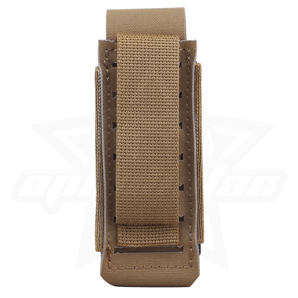 OPHIDIAN Tac-bolsa para pulverizador de pimienta, soporte para linterna Molle, bolsa de utilidad EDC elástica, cinturón de batalla, accesorios para chaleco de caza montados - imagen 5