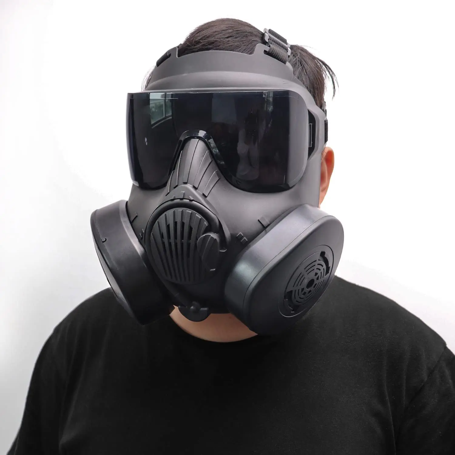 Máscara táctica para CS, juegos al aire libre, disfraz de campo, máscara de película, equipo de seguidor, protección facial completa, regalo de Festival - imagen 3