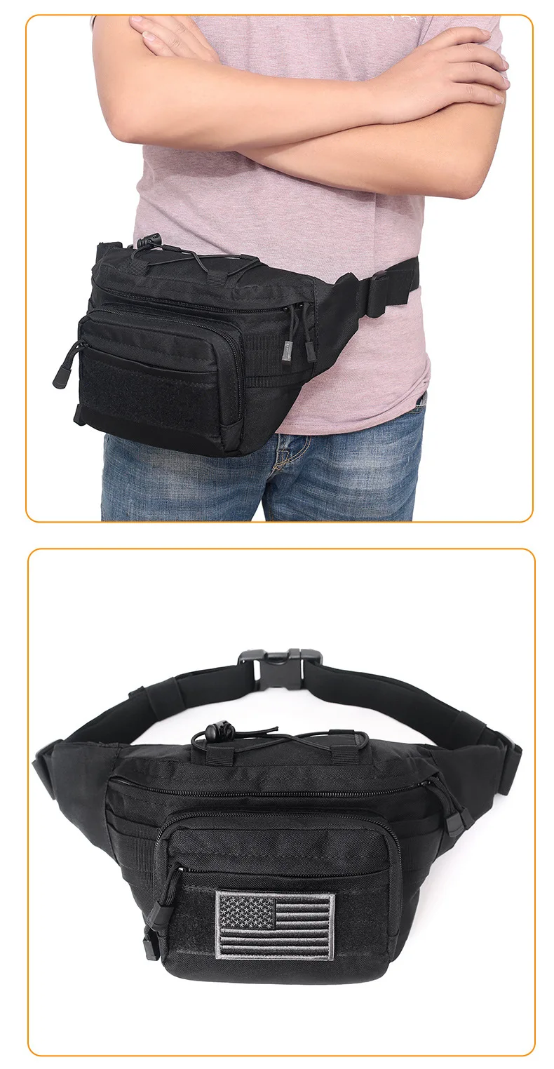 Riñonera Táctica REDHUNT - Vista lateral