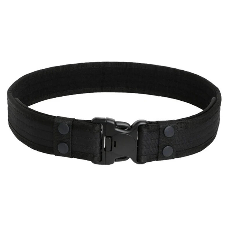 Cinturón táctico de camuflaje al aire libre, cinturón militar de tela Oxford, cinturón de montañismo, hebilla de plástico ancha, cinturón de cintura militar, cinturón de trabajo - imagen 5