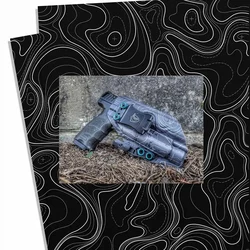 Placa de hoja termoformada KYDEX de camuflaje Terrain de 12 tamaños, tablero termoplástico K para fundas, vaina, Material de fabricación DIY