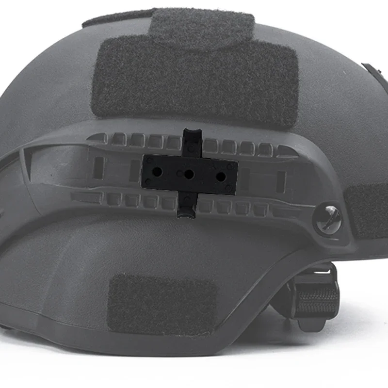 Clip de linterna de casco táctico, deslizador de riel táctico multifuncional, accesorios de casco a prueba de balas, Clip de linterna Universal - imagen 5