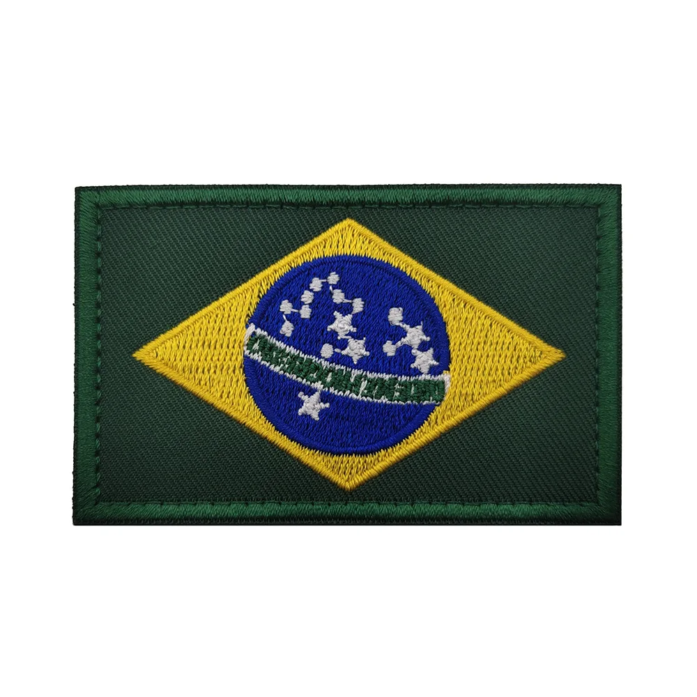BOPE Brasil parche brazalete táctico Elite Operaacoes Especiais Montanha Squad bordado gancho bucle apliques PVC emblemas tácticos - imagen 2