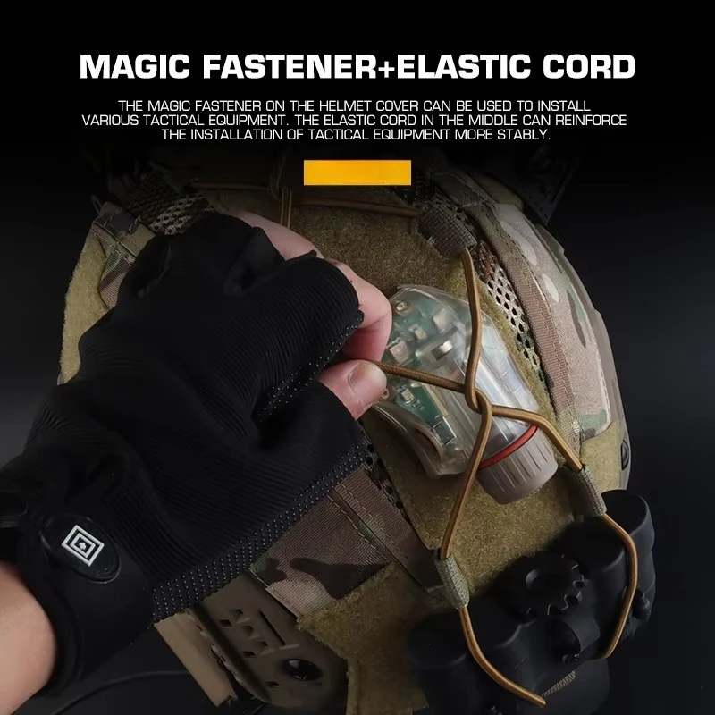Funda táctica casco Maritime/Fast SF de perfil alto con elástico GEN4 - imagen 4