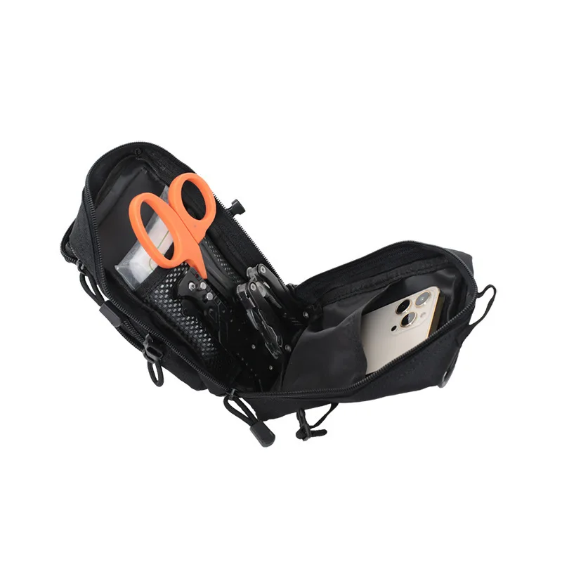 Tactical Molle Pouch 3P Phone Wallet Purse Camouflage Waterproof Nylon Hip Waist EDC Waist Bag - imagen 4