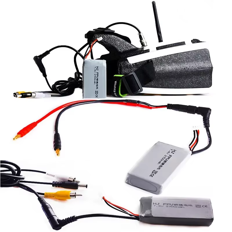 Batería LiPo FPV para gafas Fatshark con conector - imagen 5