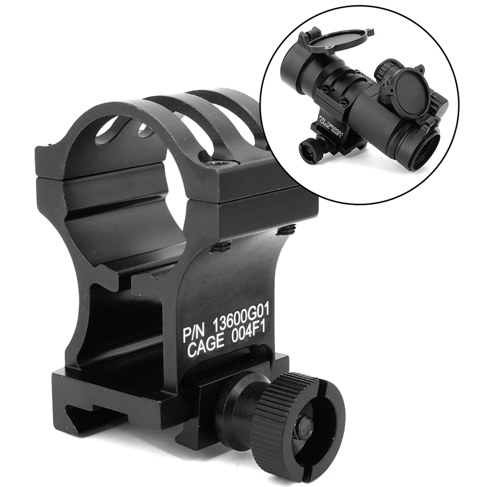 Montaje MK18, anillo de 30mm de diámetro para M2/M3, adaptador Picatinny de punto rojo, Base de alcance táctico, accesorios Ar15 - imagen 4
