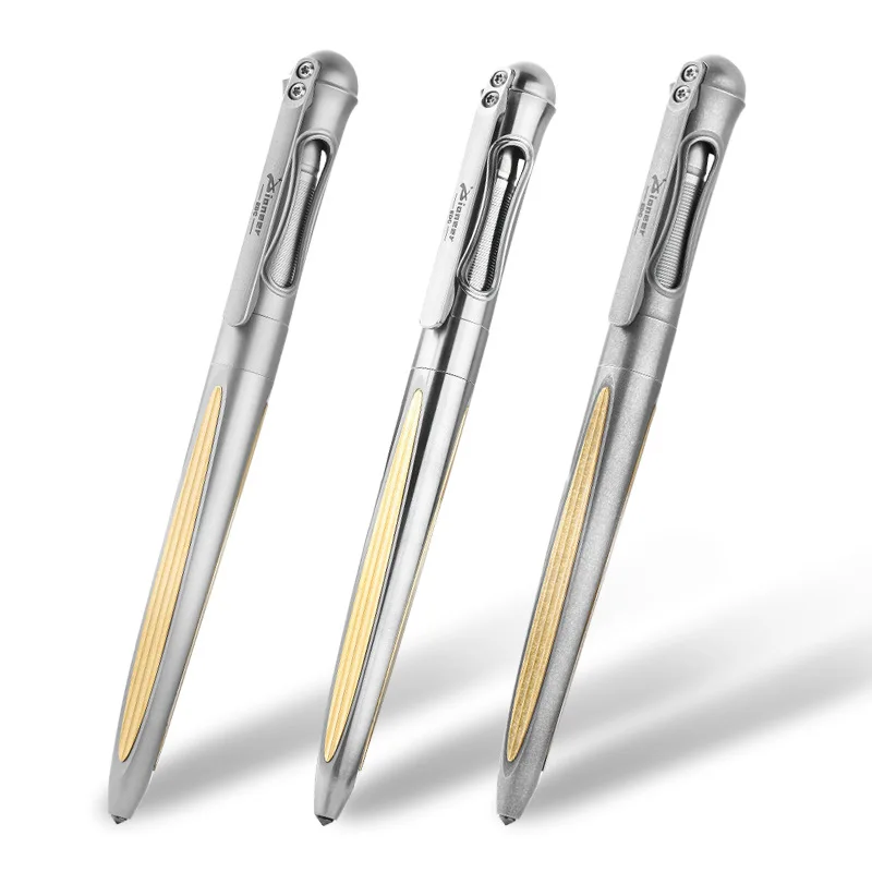 Pluma táctica multifuncional de aleación de titanio, pluma de firma comercial al aire libre - imagen 5