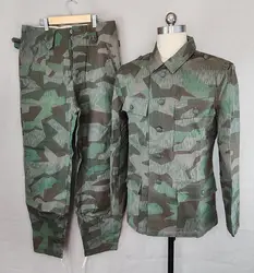 Uniforme M43 Splittertarn alemán recreación histórica
