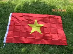 SKY FLAG Bandera de Vietnam doble cara impresa en poliéster