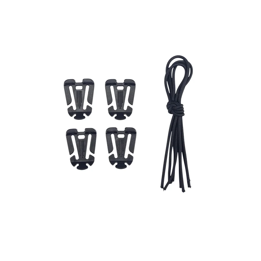 Cinturón táctico Molle para exteriores, accesorios de mochila, chaleco colgante, hebilla fija, equipo de acabado, 4 unids/set por juego - imagen 2