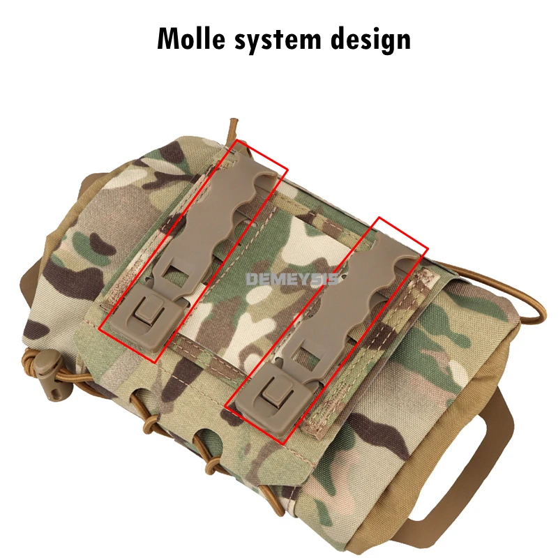 Bolsa médica táctica IFAK MOLLE de despliegue rápido para emergencias - imagen 4