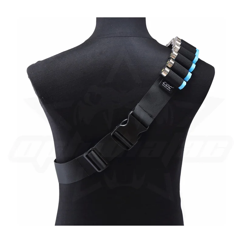 OPHIDIAN 27/30 /50 rondas cinturón de bala de escopeta para escopeta de calibre 12, soporte de bolsa de munición ajustable, accesorios de caza - imagen 3