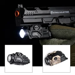 WADSN-linterna táctica de Metal PX1, luz de pistola, riel Picatinny de 20mm para Glock 17 G18 G19, lámpara de explorador, accesorios TTI Airsoft
