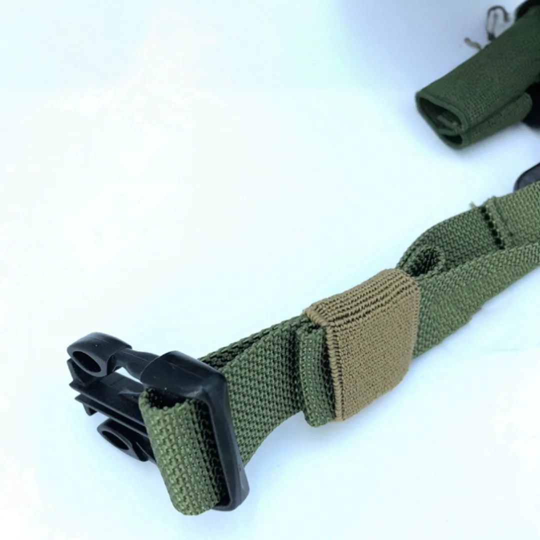 Hebilla de cinturón elástica para mochila, hebilla organizadora de correas, sujetar el agarre elástico de la brida del Cable con una funda antideslizante - imagen 5