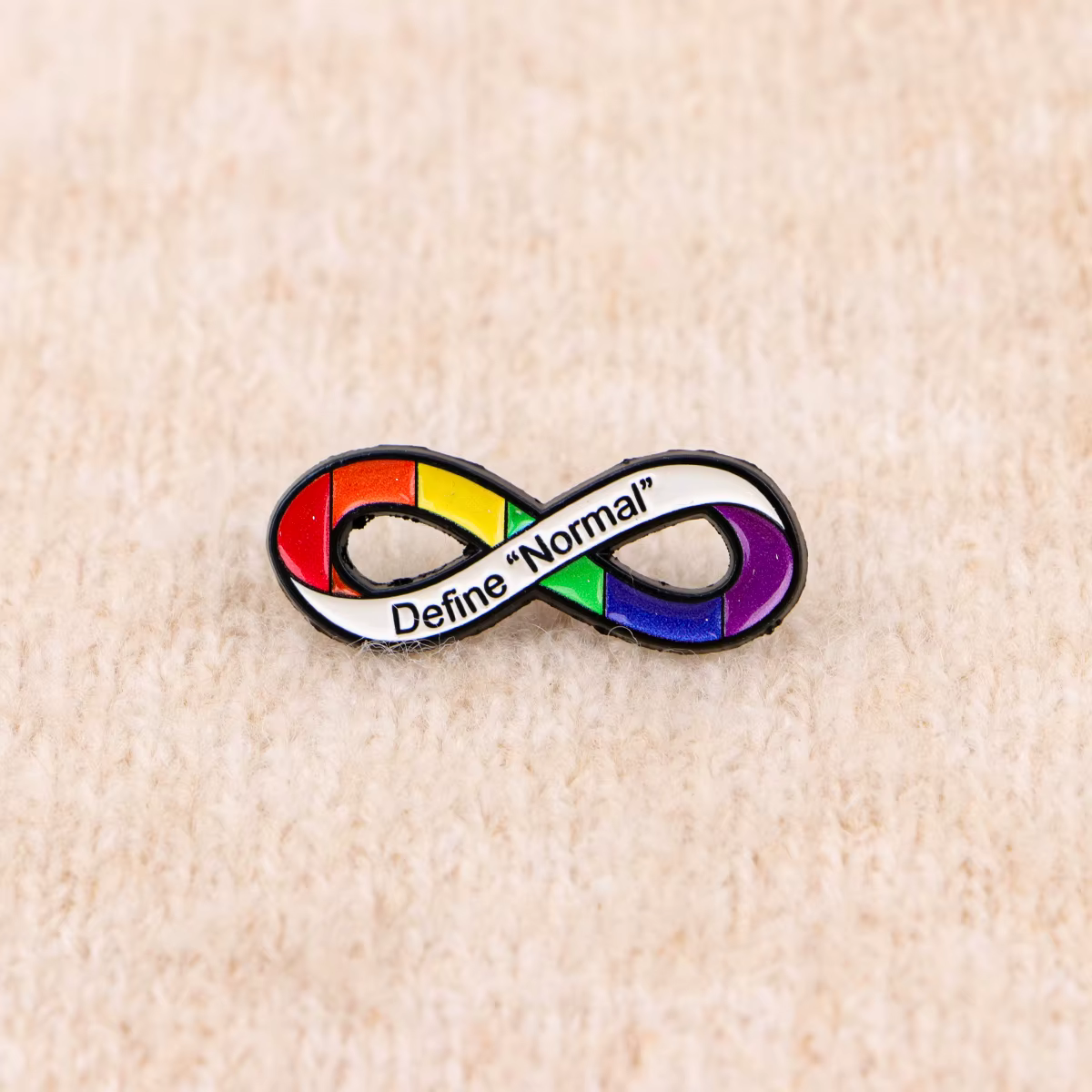 Pin esmalte arcoíris broche versátil para ropa, mochilas y sombreros - imagen 5
