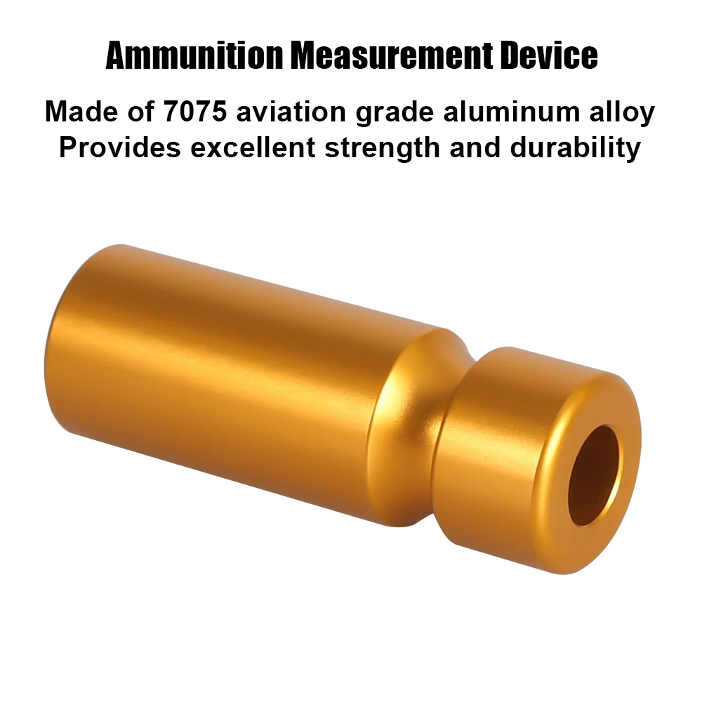 Comprobador de balas de munición táctica, comprobador de cartucho de Rifle para 5,56x45mm, 308Win, 7,62x51mm, recargas, accesorios de caza - imagen 3