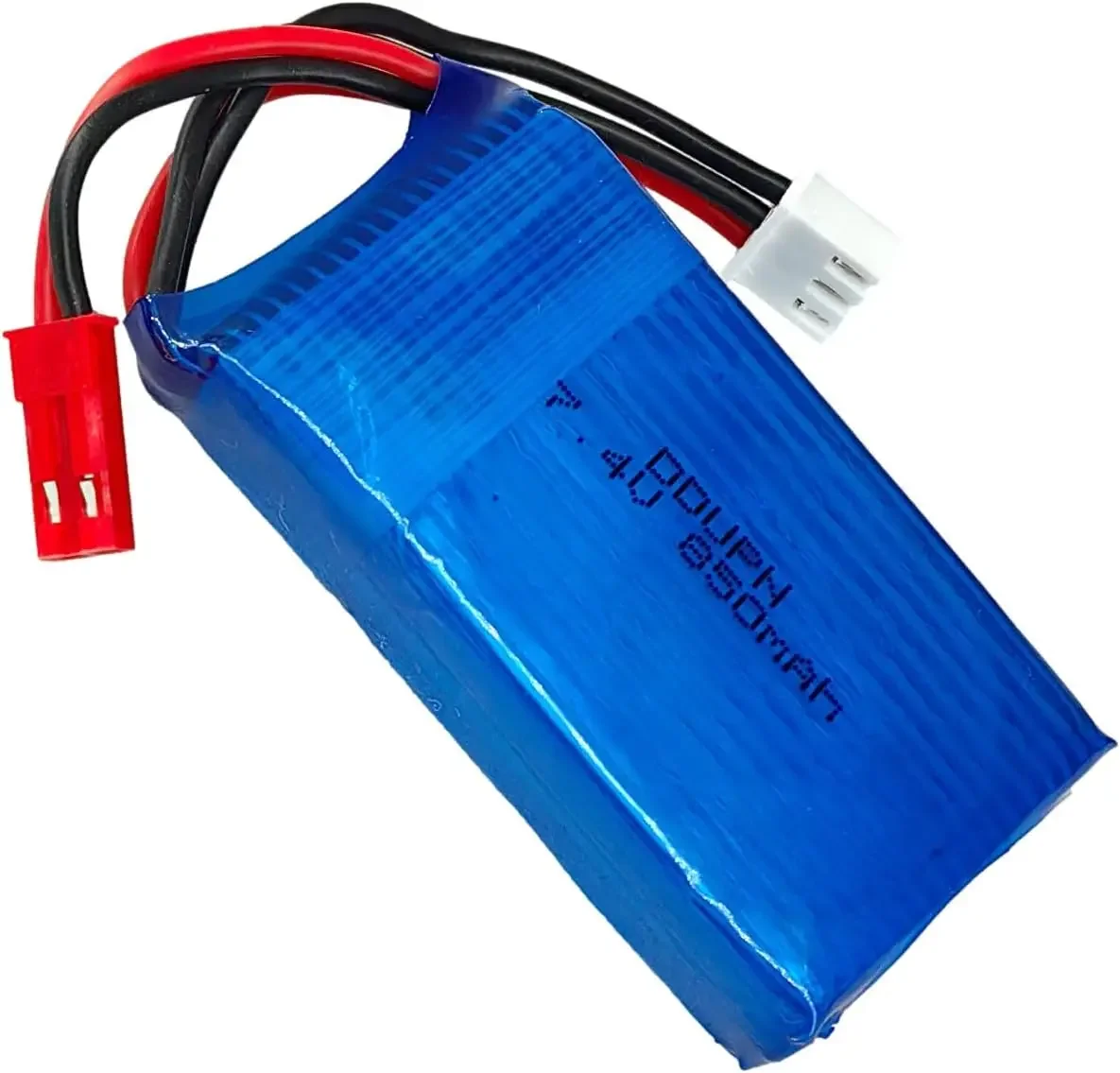 Batería LiPo de 7,4 V, 850mAh, 25C, 2S, enchufe JST con cargador 2 en 1 para RC, avión, helicóptero, Quad Copter, Dron FPV - imagen 4