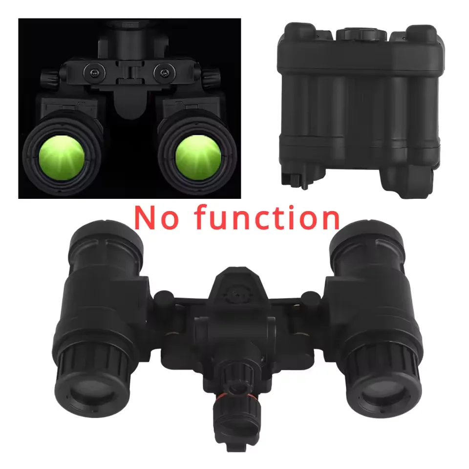 AN/PVS31 Binocular modelo de visión nocturna gafas de doble tubo accesorios simulados casco Airsoft accesorios para caza Cosplay - imagen 3