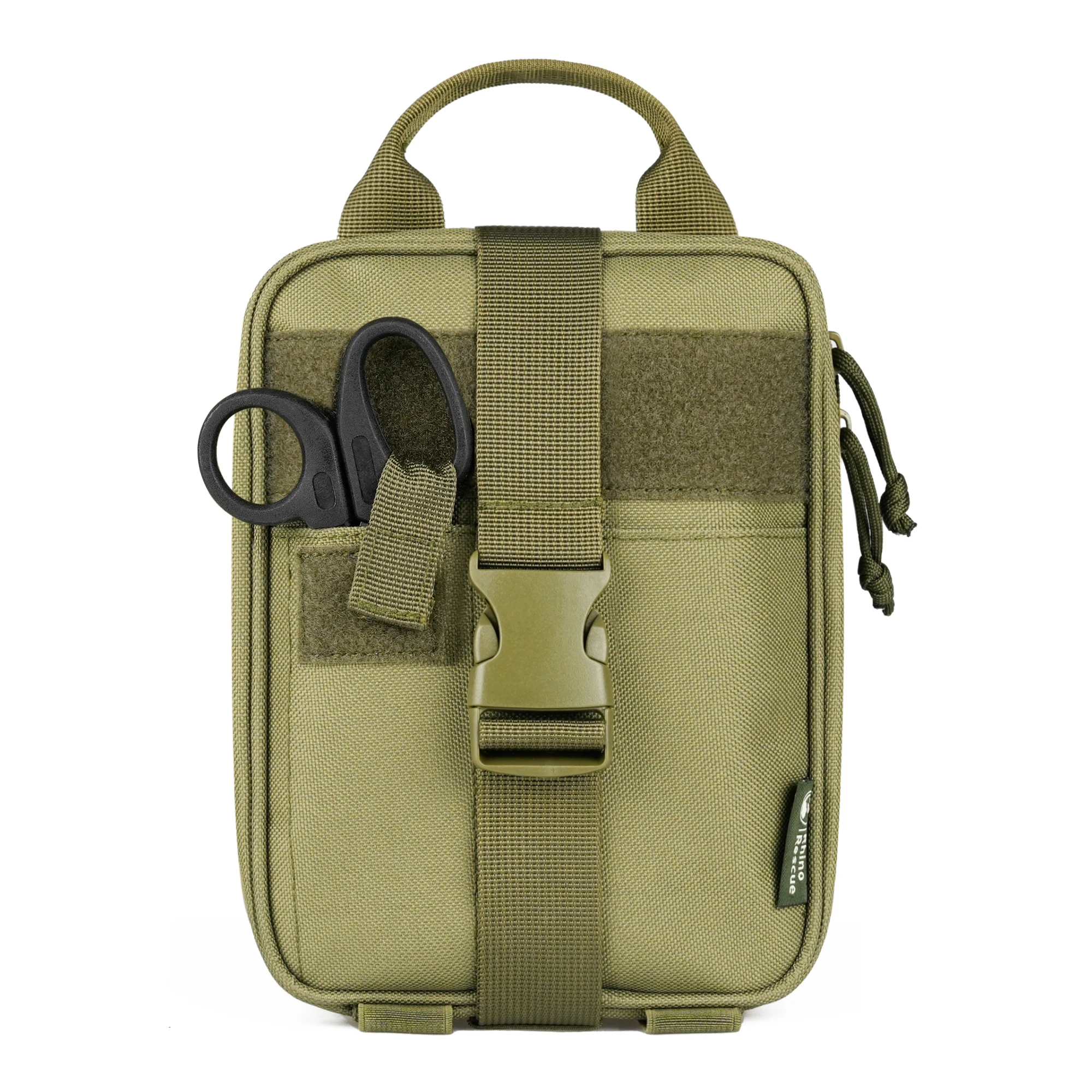 Kit de supervivencia de primeros auxilios Rhino, bolsa IFAK, kit de acampada suministrado con 20 artículos EMT para emergencias al aire libre - imagen 5