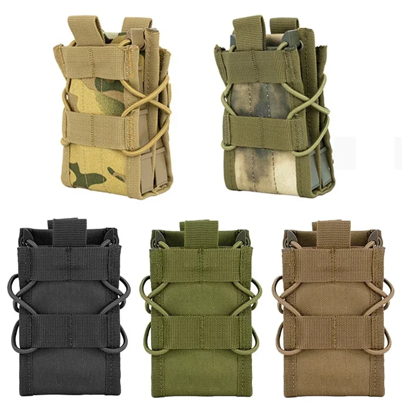 Bolsa MOLLE táctica para cargadores de rifle, ajustable - imagen 2