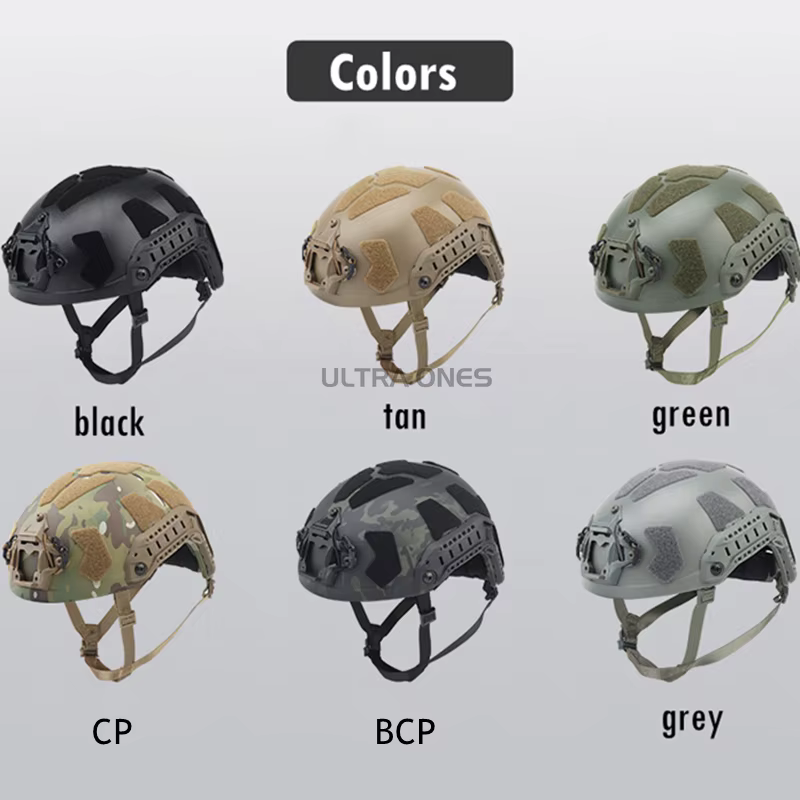 CS Airsoft Casco táctico FAST High Cut semioculto con suspensión - imagen 2