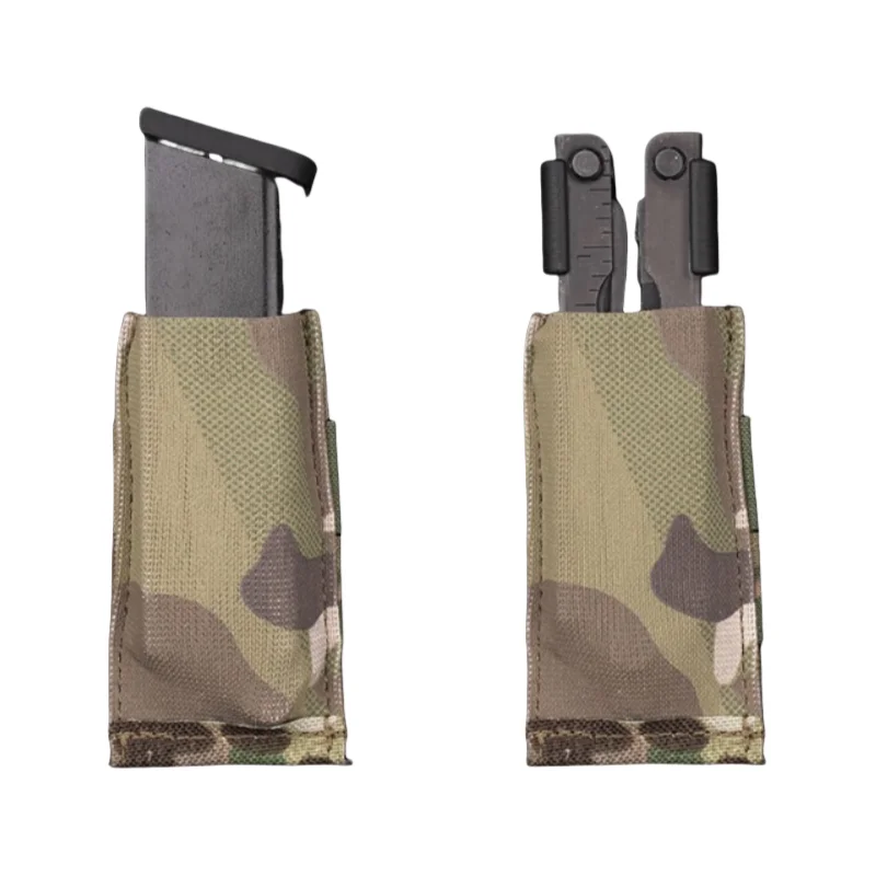 Bolsa ligera para revistas de pistola |   Soporte MOLLE de retención elástica |   Organizador EDC delgado - imagen 4