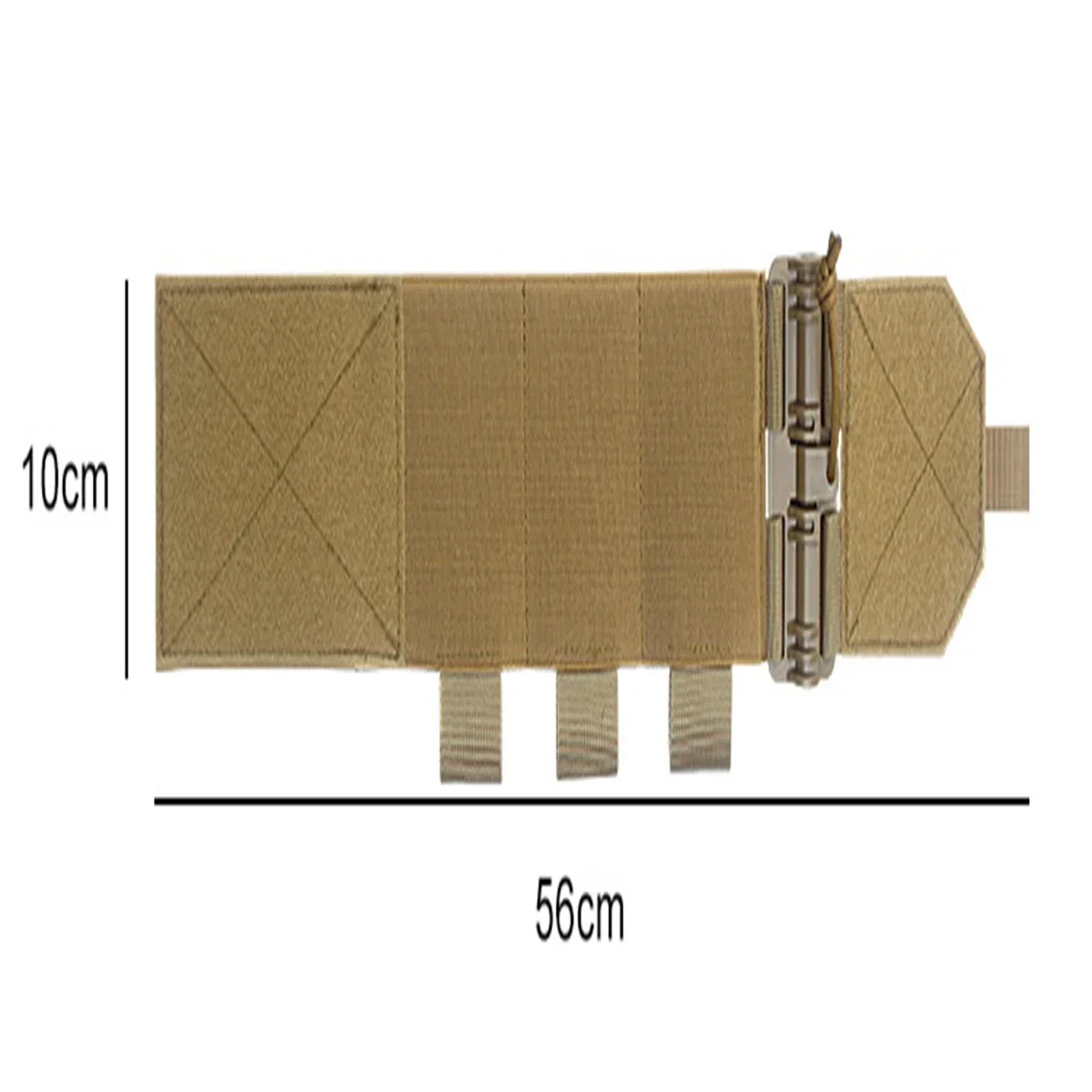 Chaleco de liberación rápida, cinturón lateral táctico EDC, cinturilla elástica molle, Kit de hebilla de liberación rápida para accesorios JPC CPC NCP - imagen 3