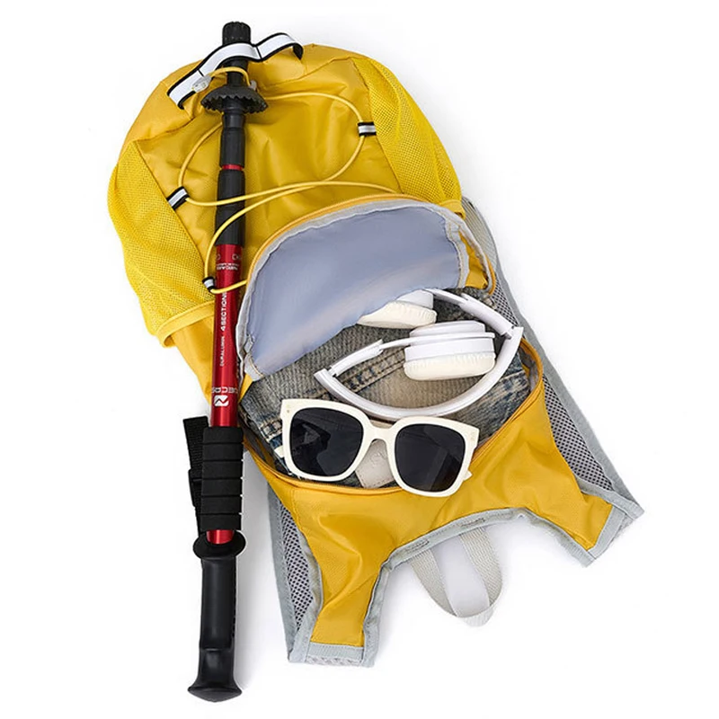 Mochila de hidratación para ciclismo y escalada al aire libre para hombre, mochila de viaje para deportes, senderismo, correr, ciclismo, bolsa de almacenamiento portátil - imagen 5